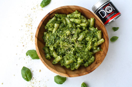 Matcha Pesto Noodles from Sweetly Raw! (GF + Vegan)