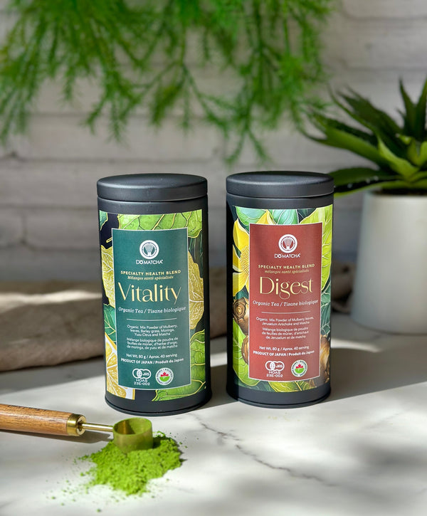 Matcha Evolved: Discover DōMatcha®’s Digest and Vitality Blends