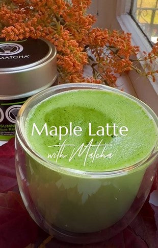 Maple Matcha Late Recipe for Fall 