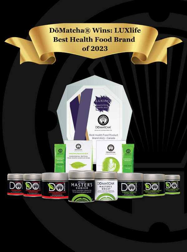 DōMatcha Wins “Best Health Food Brand of 2023”