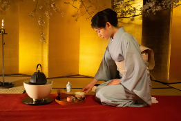 Ceremonial grade matcha for an authentic Japanese tea ceremony.
