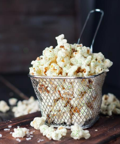 Ring in the New Year with Matcha & Sea Salt Popcorn